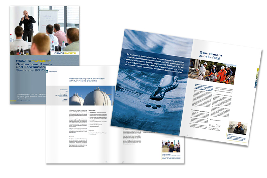 Broschüre RelineAcademy