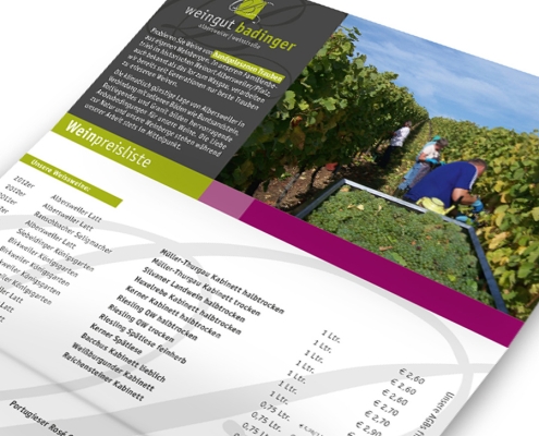 Detail Weinpreisliste